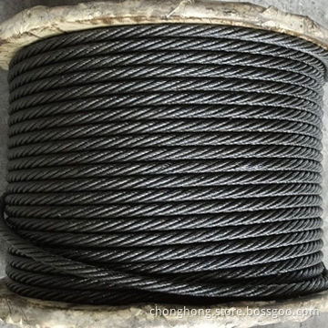 High-strength Galvanized Steel Wire Rope, 20 Years Experience, Size of 3-46mm
